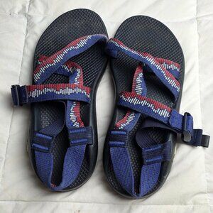 CHACO Z1 Mens US 10  Red/White/Blue